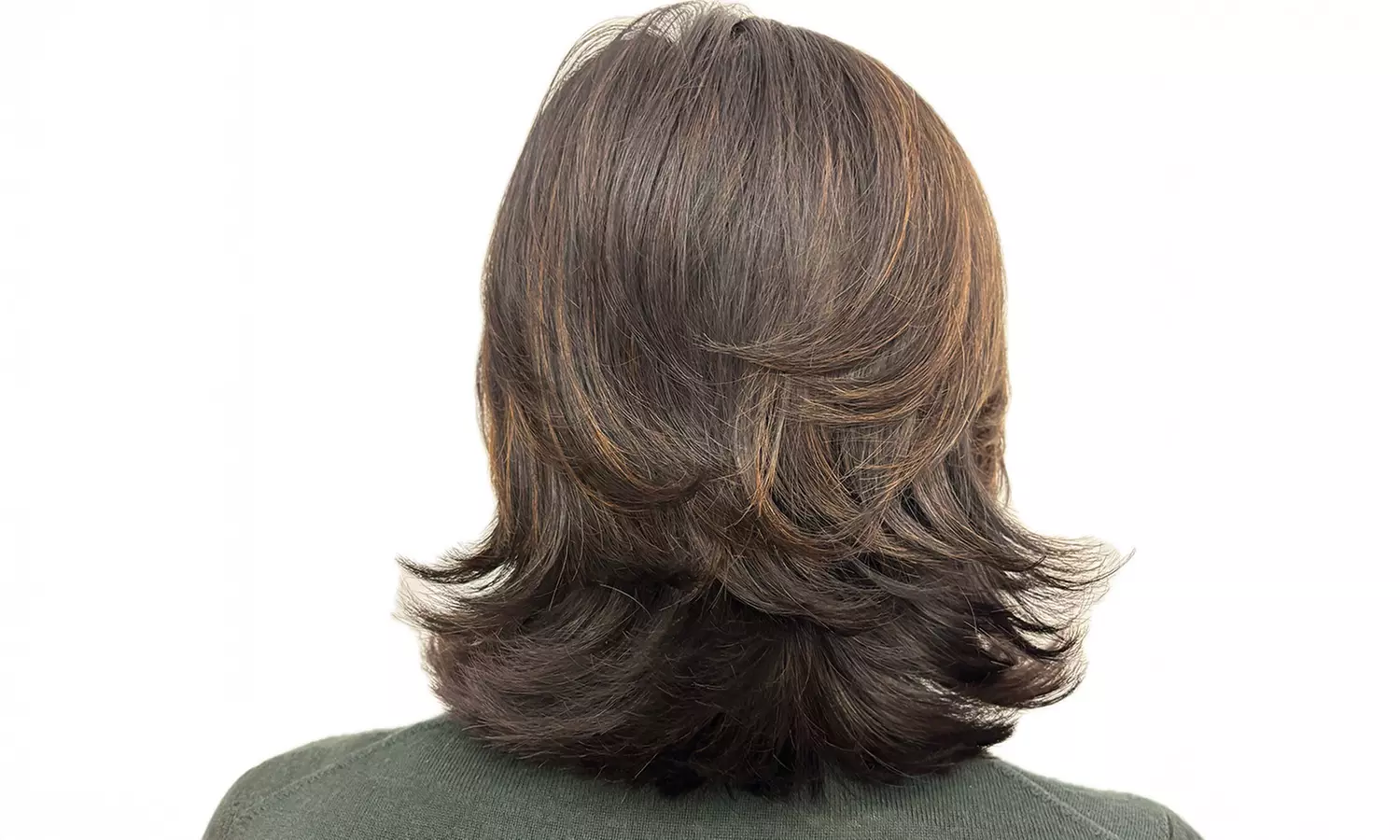 Refresh your Look with a Haircut, Root Color, Brazilian Blow-Out Package (Up to 40% Off) - Second Medium
