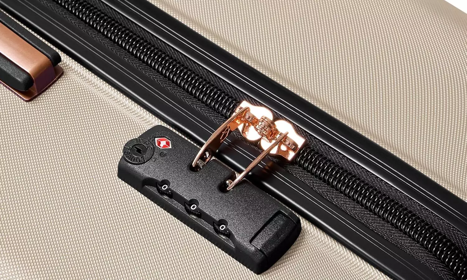 Three-Piece Luggage Set Hard Shell ABS With TSA Lock