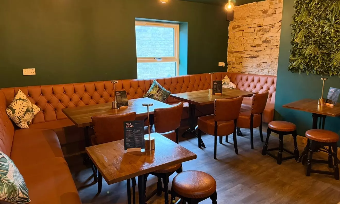 Bottomless Afternoon Tea Brunch & Cocktails at No.5 Rams Cocktails Bar