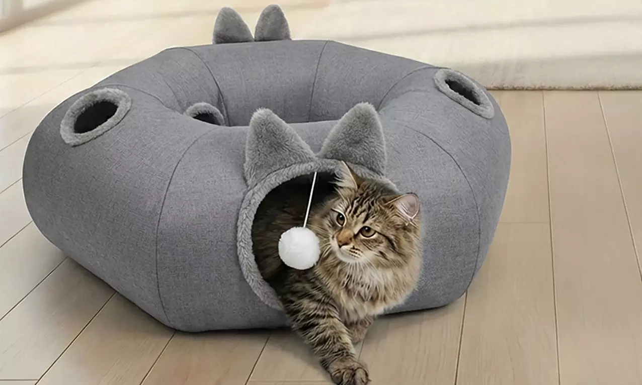 Skylos Multi-Functional Cat Furniture and Play Tunnel Range