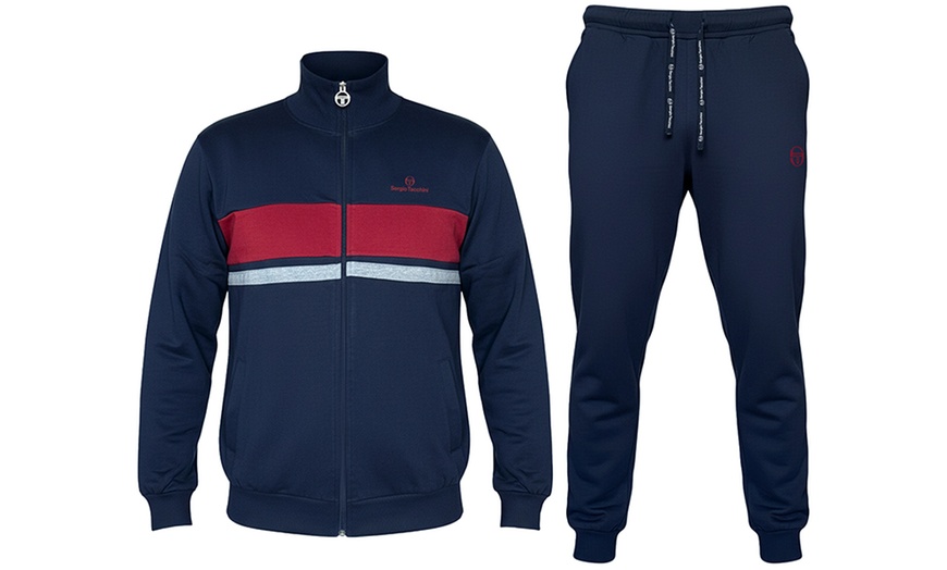 Image 9: Tuta uomo Sergio Tacchini in cotone felpato