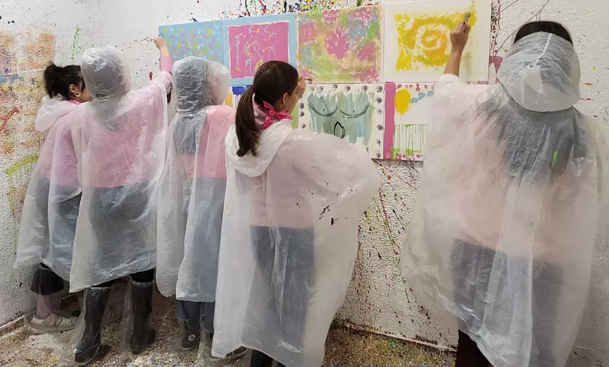 Image 15: Sesión de pintura Salpicarte para 1 o 2 personas, 1 hora de arte libre