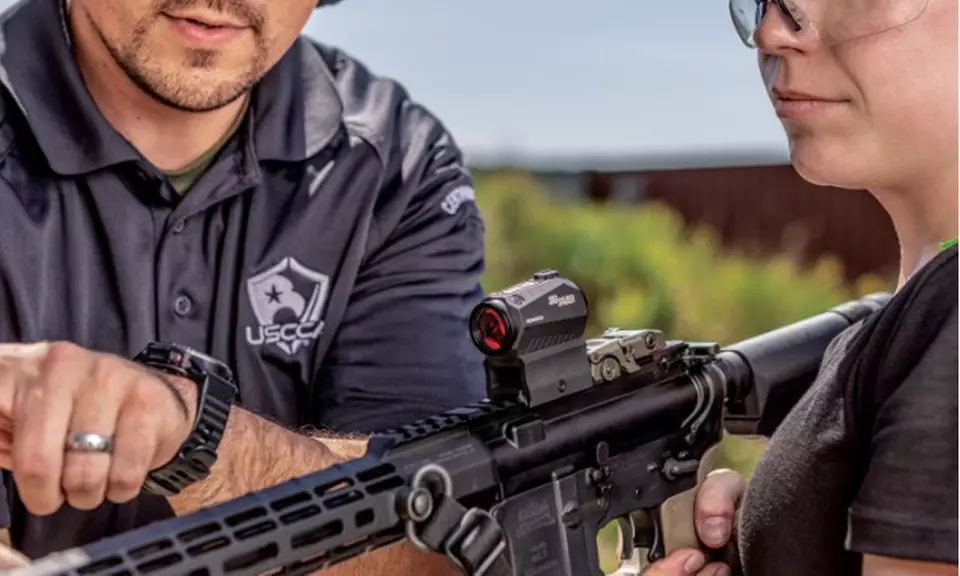 Unlock AR-15 Mastery with Security Training Academy's Courses for One or Two, featuring up to 26% off - Primary Image