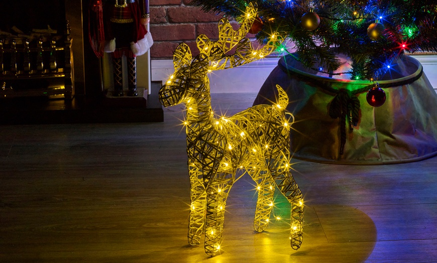 Image 5: LED Standing Christmas Reindeer