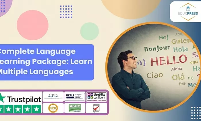 Complete Language Learning Package: Learn Multiple Languages at Edu Xpress (Up to 78% Off) - Primary Image