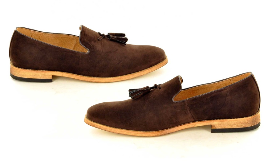 Image 18: Slip-On Tassel Loafers