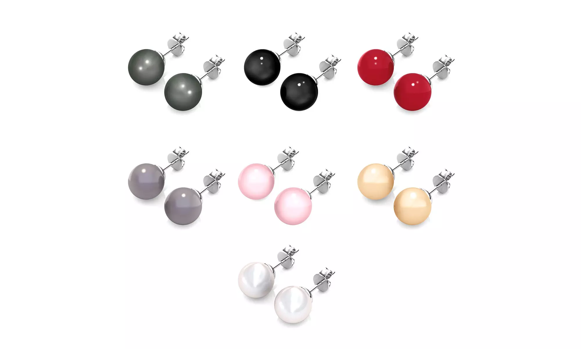 Mond Ohrstecker, Armband oder Halskette