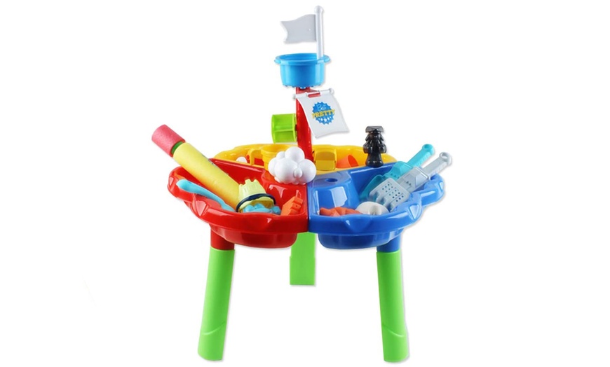 Image 6: 40 Pieces Sand and Water Table Play Set for Children