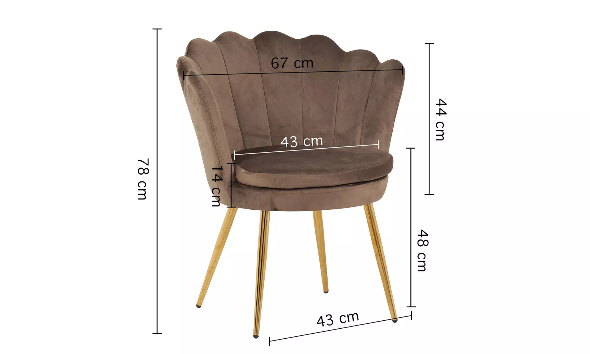 Upholstered Modern Accent Chair