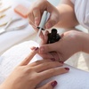 Image 1: Get Classic or Gelish Manicure & Pedicure w/w/o Hair Wash & Blow-Dry