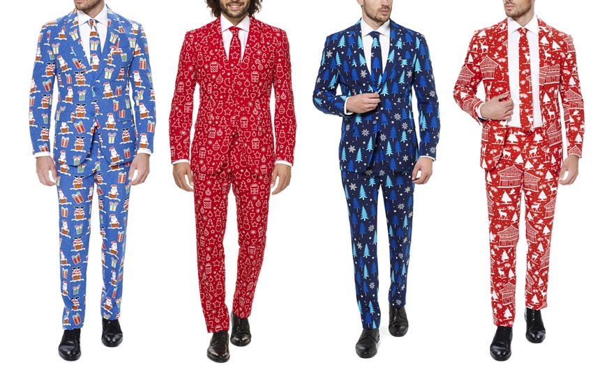 slim fit christmas suit