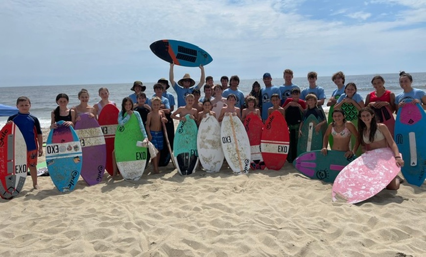 Image 3: Skimboarding Camp Sessions with Coaching for Up to One to Four Kids