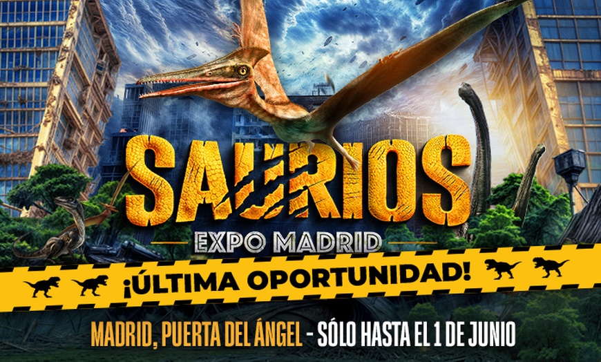 Image 1: Adéntrate en un mundo único con 1 entrada a la exposición Saurios