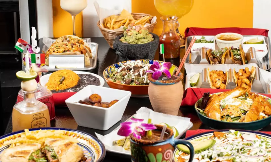 Vibrant Rooftop Dining: Choose Meals, Margaritas, or Dining Credit