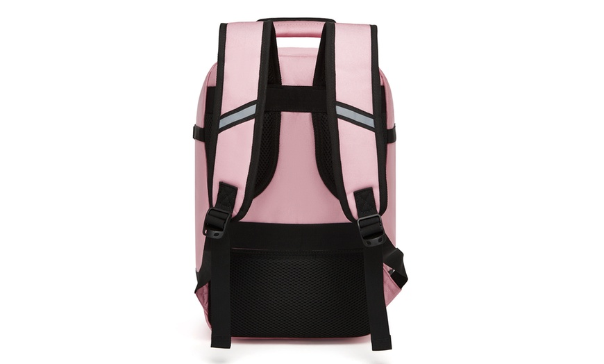 Image 10: Mochila de viaje tamaño cabina con espacio para portátil