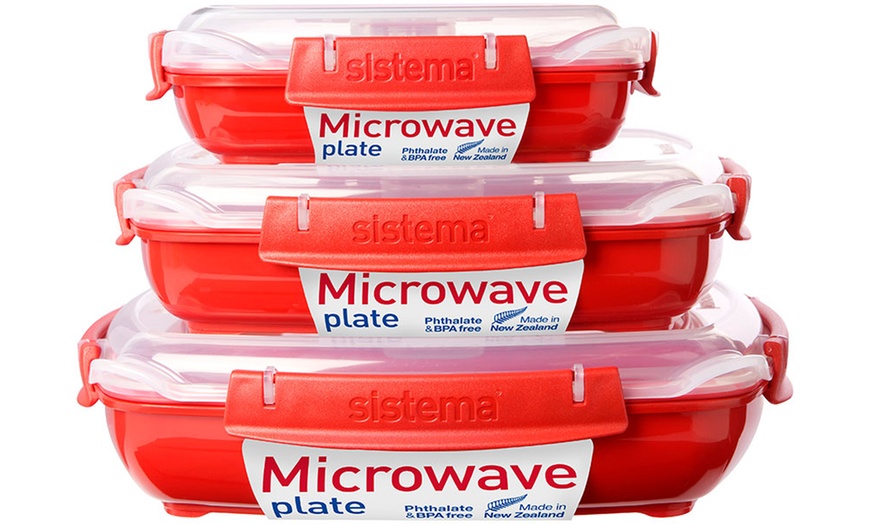 Image 2: Sistema Microwave Plate and Tray