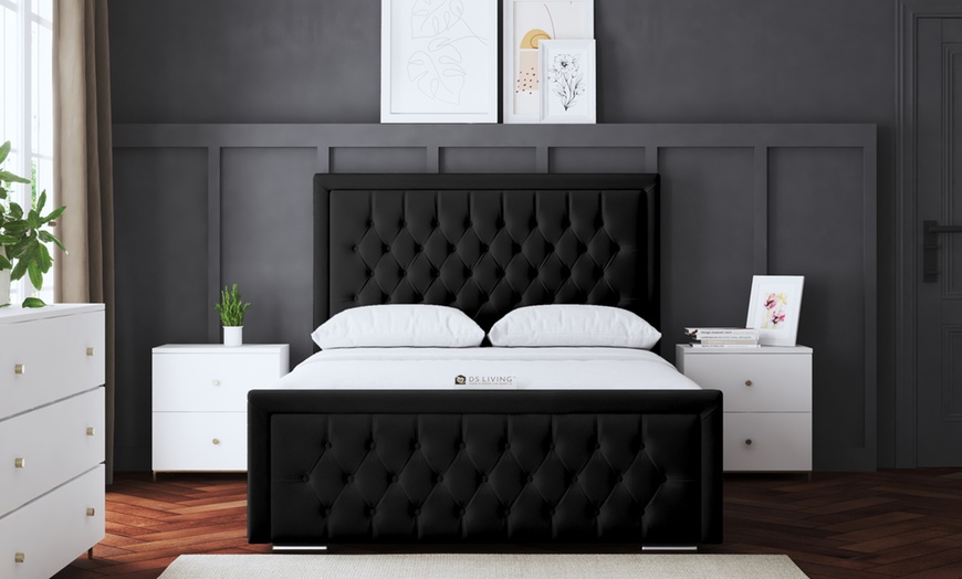 Image 22: DS Living Allegra Upholstered Bed