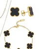 Image 6: Four-Leaf Clover Themed Jewellery Set 