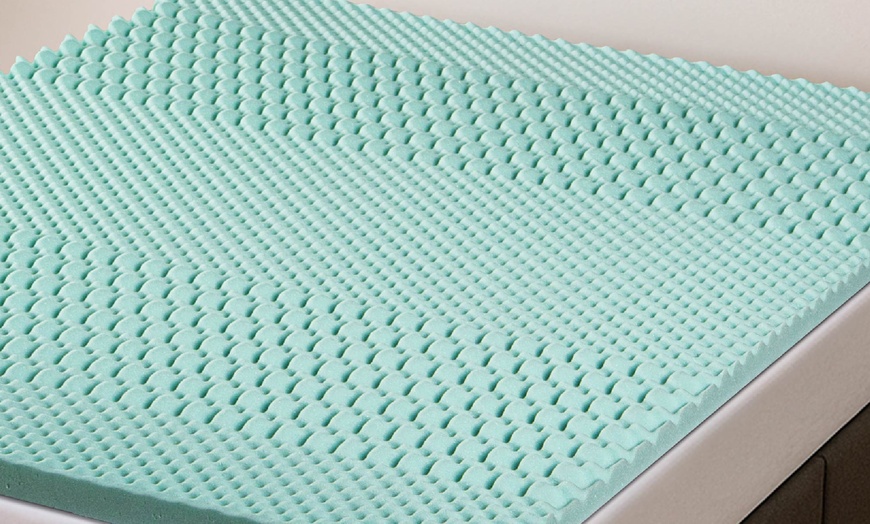 Image 2: Topper de espuma viscoelástica de 5 zonas, 5 cm