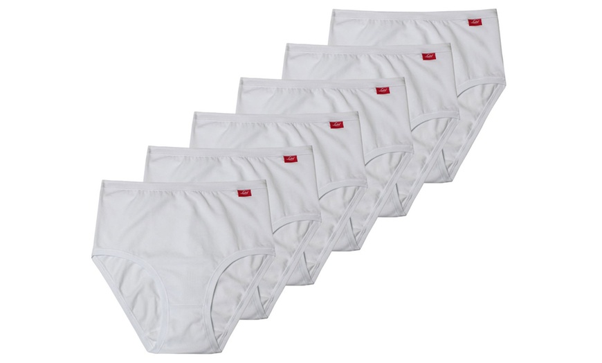Image 7: 6 o 12 slip da donna a vita bassa o culotte Liabel