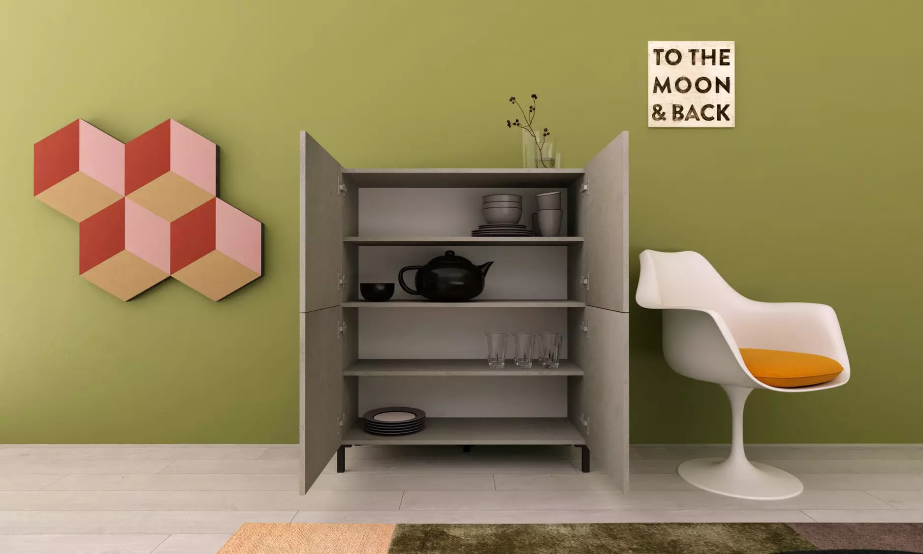 Mobilier design collection Solaria