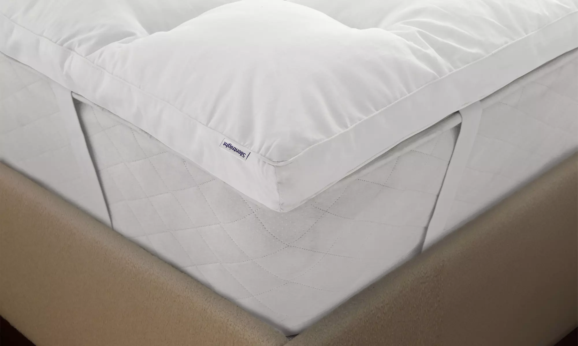 Silentnight 5cm or 10cm Thick Deep Sleep Mattress Topper