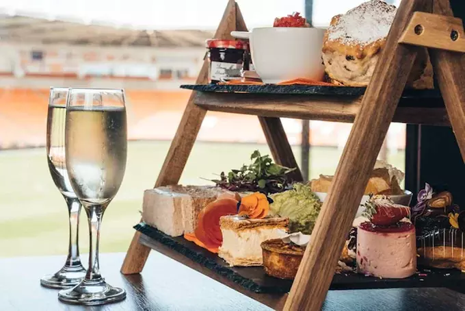 Afternoon Tea at Blackpool FC Hotel