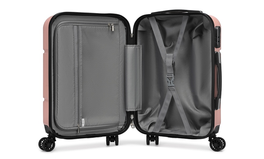 Image 19: 20 Inch Cabin Suitcase and a Travel Bag Set 