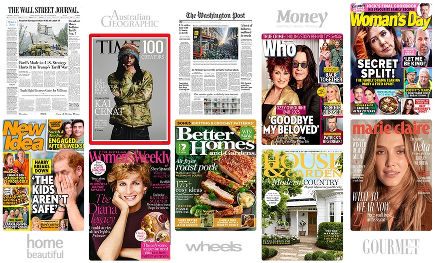 Image 1: 12-Month Magazines Subscription