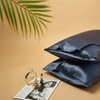 Image 9: Premium Mulberry Silk Reversible Pillowcase Duo