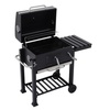 Image 4: Charcoal BBQ Grill with a Trolley in Various Sizes