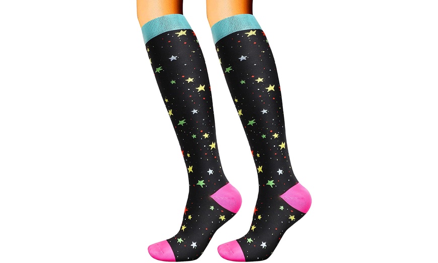 Image 4: 1x, 2x oder 3x Damen-Kompressionssocken