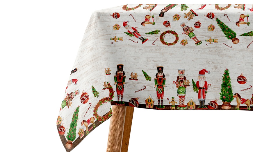 Image 2: Tovaglia natalizia in cotone Vienna