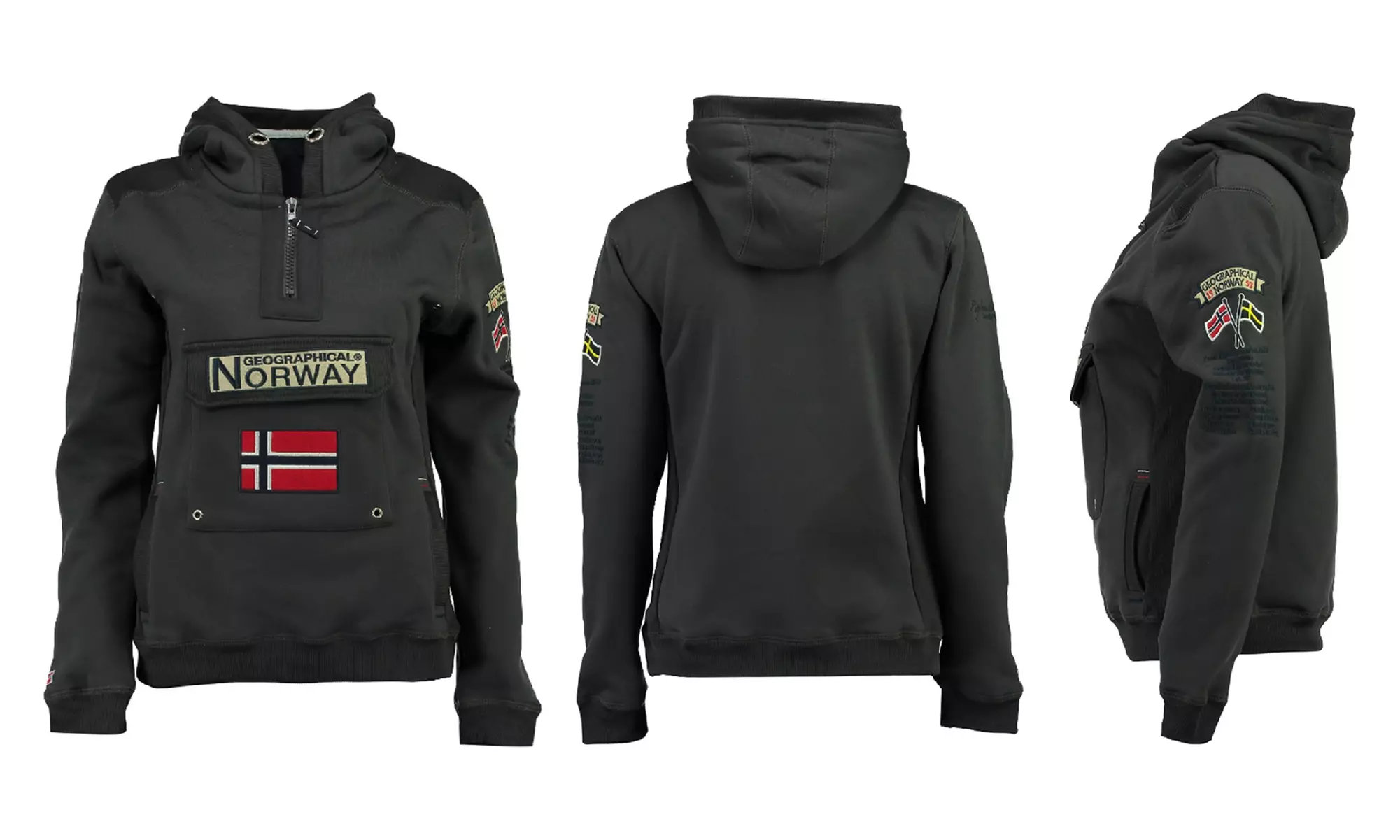 Sweat de la marque Geographcial Norway pour Homme - Second Medium