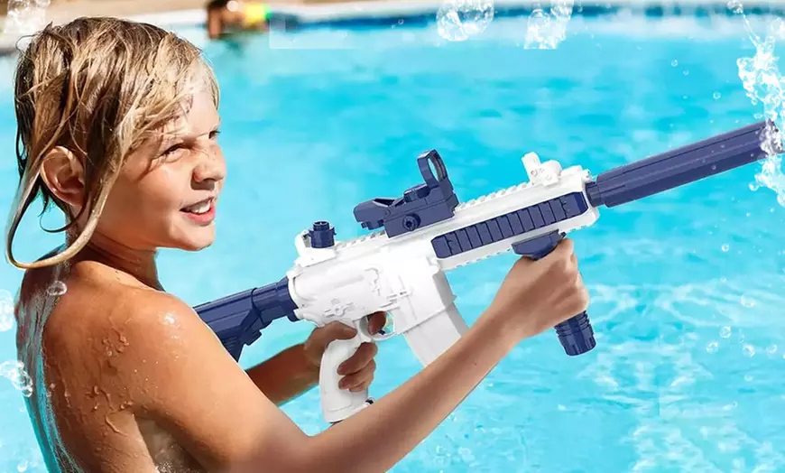Image 1: Pistolet à eau électrique avec batterie rechargeable