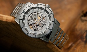  Reign Philippe Automatic Skeleton Mens Watch 