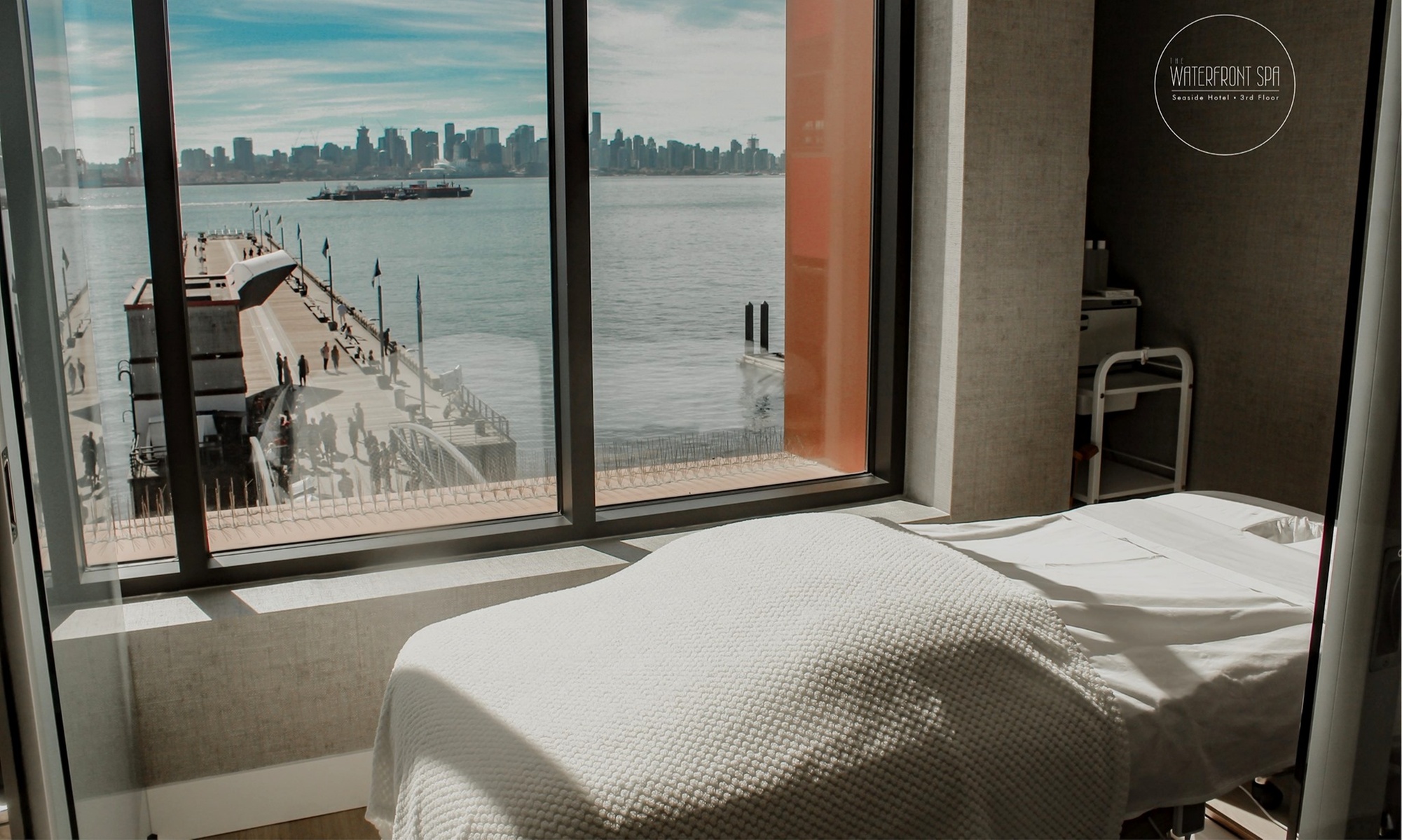 60 or 90-Minute Massage @ Waterfront Spa At Seaside Hotel Vancouver