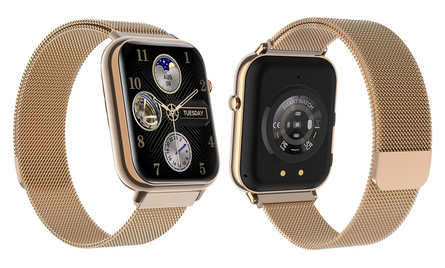 Image 3: Bluetooth Smart Watch 2.1" Touch Screen Heartrate Blood Pressure