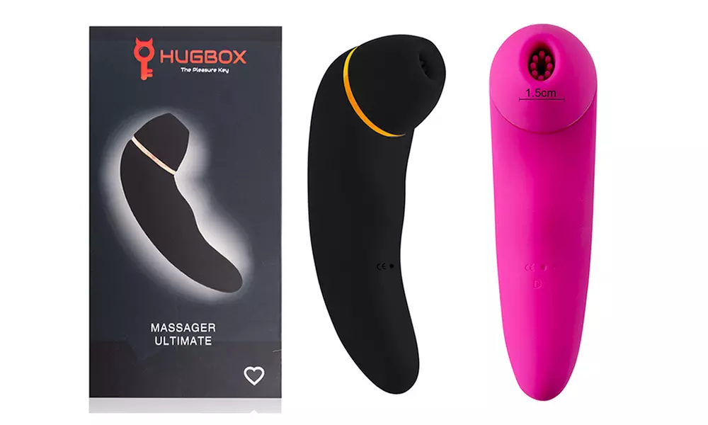 Sextoy - Juguete sexual: Estimulador de clítoris con 10 velocidades y 20 programas de vibración y motor silencioso,  HUGBOX - Primary Image