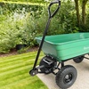 Image 1: Heavy-Duty Tipper Garden Cart