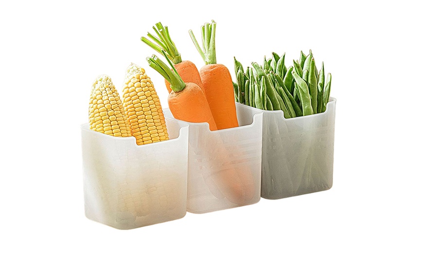 Image 6: Fridge Organisers for Food; Compact Storage Solution