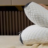Image 4: One or Two Cotton Neck Pillows, Ergonomic Support for Sleep