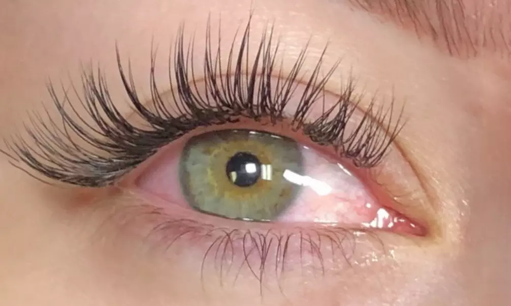 Get Full Set of Natural Eyelash Extensions w/ or w/o Two Week Fill - Up to 43% Off - Primary Image