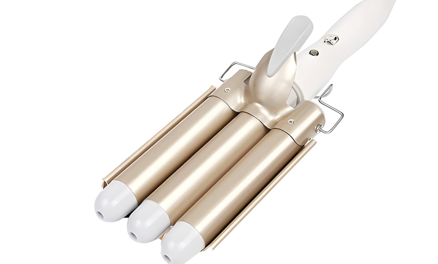 Image 2: Plancha para ondas con tres placas