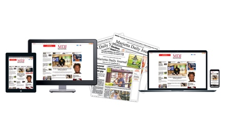 6 months of digital access and 6 months of Sunday print - The Marietta Daily Journal