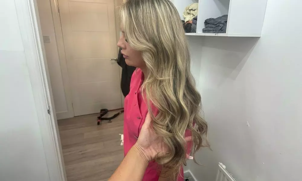 Full Head Balayage w/ Cut and Blow Dry or Moisture Treatment and More