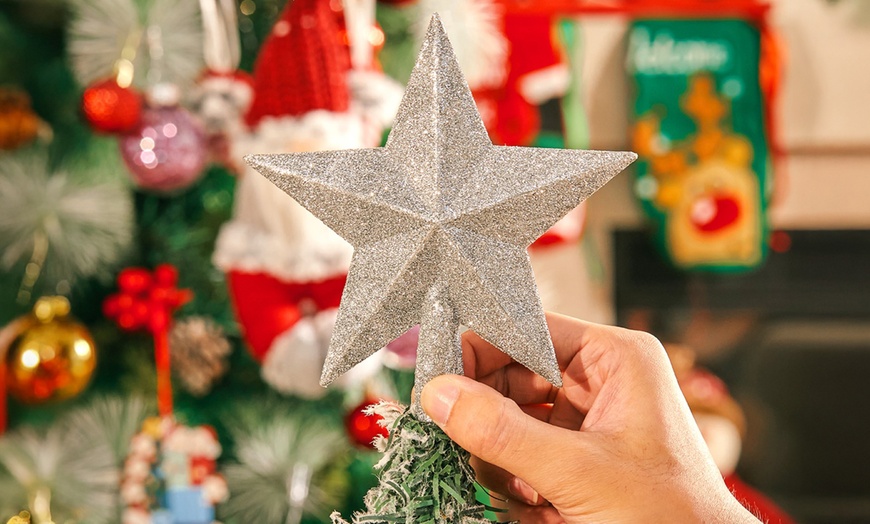 Image 5: Mini Christmas Tree with LED Lights