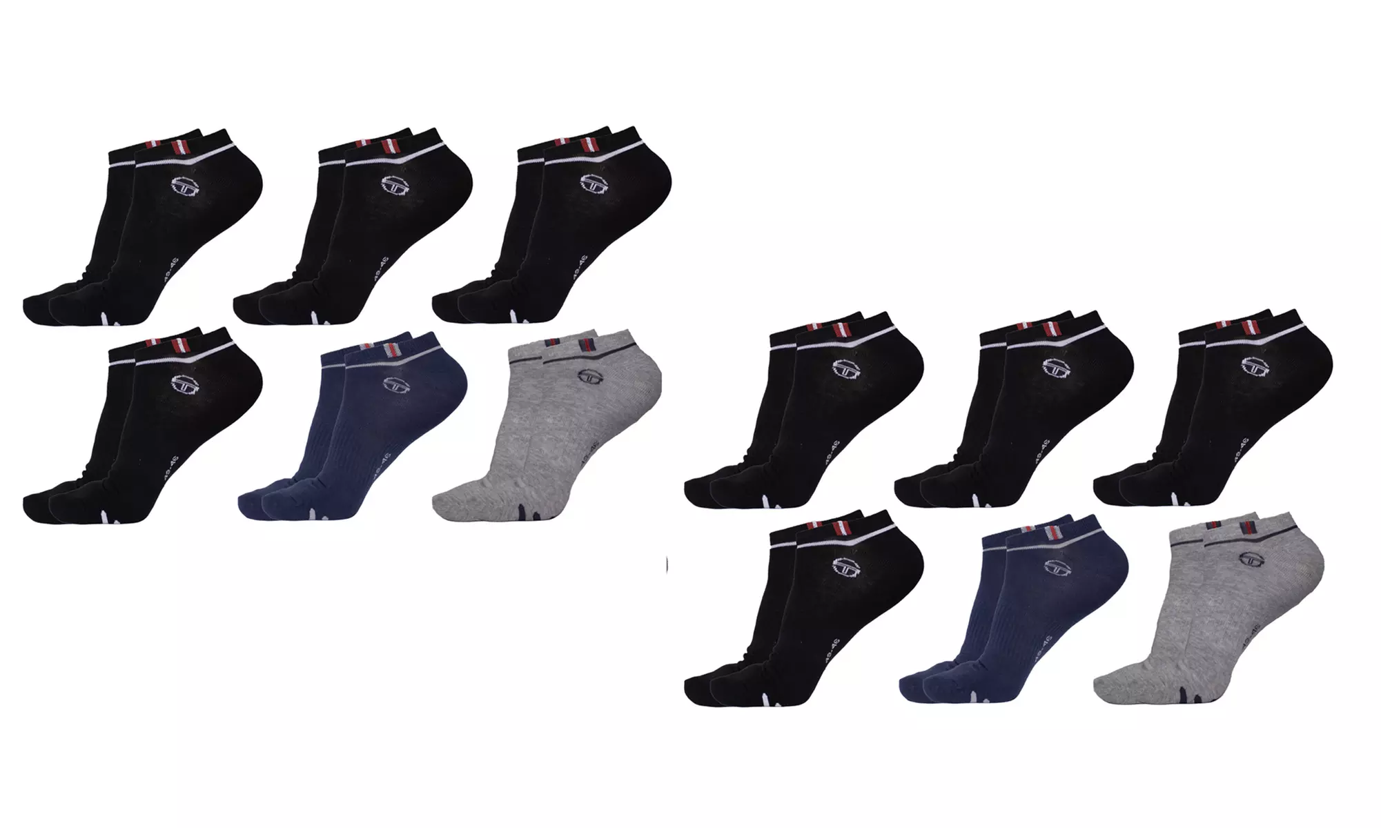 6 o 12 fantasmini Sergio Tacchini