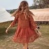 Image 15: Boho-Style Lace Cover-Up Beach Dress