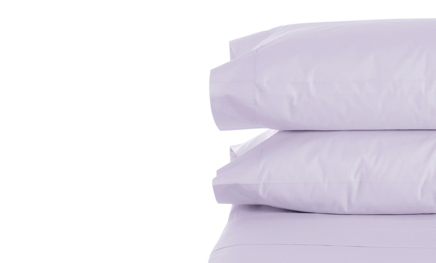 Image 16: 1800 Series Bamboo Feel Pillowcase Queen/Standard or King Set of 2 Pillowcases 